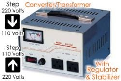 5000 Watt Type 4  Voltage Converter with Regulator
