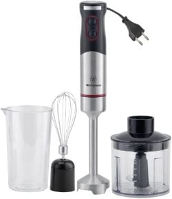 Westinghouse 220 Volt Hand Blender 1000W - 3 in 1 Hand Blender for Blend Chop Whisk 220v 240 volts WKHBC004