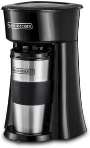 Black & Decker DCT10-B5  220 volt Coffee maker 650 watts with 360 ML travel mug 220v 240 volts 50 hz