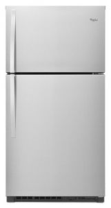 Whirlpool 5WT511SFEG Top Mount Refrigerator 23 Cu Ft Stainless Steel 220-240 Volts 50 hz Main