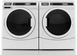 Maytag Commercial Washer & Dryer Set  MVW18MNBGW & MDE18MNAGW 220-240 50 Hz