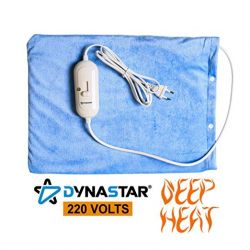 Dynastar-220-Volts-Heating-Pad-220v-240-Volt-Heating-pad-with-Moist/Dry-Fast-Heating-Micro-Fleece-Soft-Removable-Washable-Cover-DEEP-HEAT