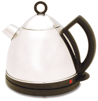 Alpina SF1801 220 Volt Stainless Steel Cordless Kettle