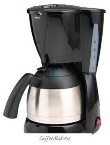Alpina SF2820 220 Volt 10-Cup Coffeemaker with Stainless Steel Jug