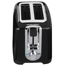 Black and Decker 2 Slice Toaster TR1256B 220 volts Toaster