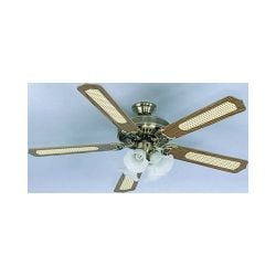 Siber Air 220 volts Ceiling Fan with 5 Blades and 4 Lights