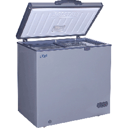 Dynastar CF400SL 220 volts chest freezer silver deep freezer 220v 240 volt 50 hz 400 liters
