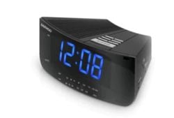 Daewoo DI 2618  Dual Alarm Clock Radio 220 v 240 volt  50 60 hz