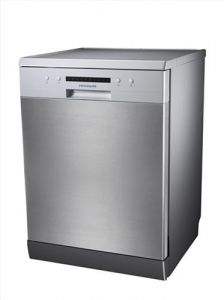 Frigidaire By ELectrolux FDFA14JFCSD  Brushed Stainless Steel Freestanding or Under-Counter Dishwasher 220 230 Volts 50 Hertz