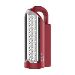 Frigidaire 220 volt Emergency Light Flash Light LED Lantern FD-9608 Cordless Rechargeable RED 220v 240 volt 50 hz