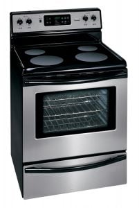 220 Volt Frigidaire MFF366KC Smooth-top Self-Clean Stainless Electric Range