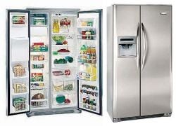 Frigidaire GPVC25V9GS Stainless Steel Side by Side Refrigerator 