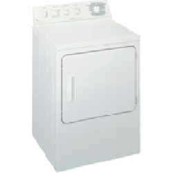 GE DISR473DG WW 220-240 Volt White Color Dryer 