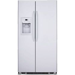GE GSE20JEZF WW 220-240 Volt Side by Side Refrigerator