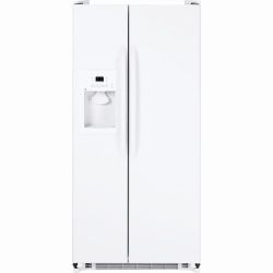 220 Volt GE GSE22KEBF Side by Side Refrigerator