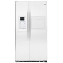 220 Volt GE PSE29VHXT WW 220 Volt 29 Cu. Ft. Side/Side White Color Refrigerator