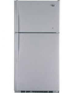 GE PTE25LBT WW 220-240 Volt Top Mount Refrigerator
