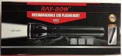 Ray-Bow GG-2D 300 Lumens Rechargeable LED Flashlight 110~220 Volt 50/60 HZ With Bonus LED Penlight Main