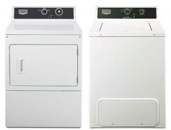 Maytag Commercial Washer & Dryer Set  MVW18MNBGW & MDE18MNAGW 220-240 50 Hz