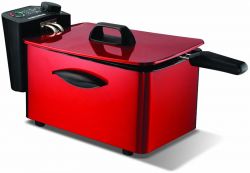 Morphy Richards Accents Deep Fryer 220 240 volts, Red- (45083-00)