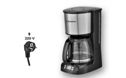 Westinghouse 220-volts Digital Programmable Coffee Maker with Permanent Filter and Hot Plate WKCM109