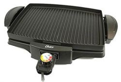 Oster 4767 Indoor Black Non-Stick Grill 220-240 Volts