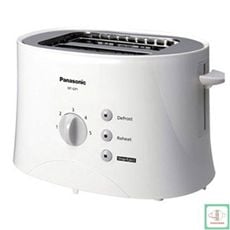 Panasonic NT-GP1WUA 680W 2-Slice Bread Toaster 220-240 Volts