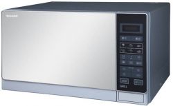 Sharp R-75MT 25 Liter Microwave Oven With Grill for 220 Volts, 50hz