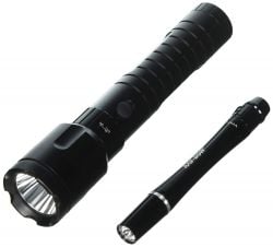 Ray-Bow RB-311 200 Lumens Rechargeable LED Flashlight 110~220 Volt 50/60 HZ With Bonus LED PenlightRay-Bow RB-311 200 Lumens Rechargeable LED Flashlight 110~220 Volt 50/60 HZ With Bonus LED Penlight Main