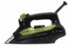 Rowenta DW6010 Steam Iron Eco Focus Black and Green Iron 220 240 Volts