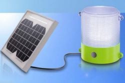 Sanyo Emgergency Light Lantern with Solar Power charger K-ENL-LIEX-N-S-3W