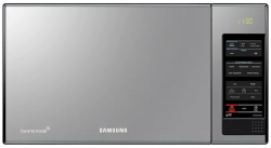 Samsung MG402 Black stainless finish with Black glass mirror 40 Liter 220 volt microwave with grill 220v 240 volts 50 hz main