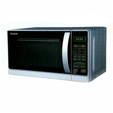 Sharp R-62AO9(S)V Silver 220 volts Microwave with Grill 20 Litres
