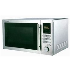 Sharp R-82A0(SM)V 900 Watts 25 Liter with Grill and Convection 220 240 volts