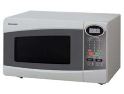 Sharp R249 220 Volt Medium Size  Microwave Oven