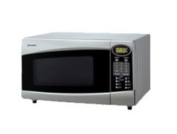 Sharp R360JS 220 Volt Family Size Microwave Oven