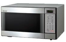 Sharp R-398 220-240 Volt Stainless Steel Microwave Oven (discontinued)
