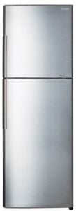 Sharp SJ-KP195 220 Volt refrigerator small fridge 220v 240 volts 50 hz 180 Liter 6.5 cu ft silver 2 door main