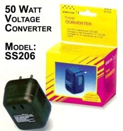 Model # SS206 Step Down Travel Voltage Converter