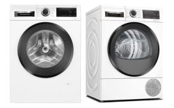 Bosch 220 volts washer 10KG front load and 9kg Electric clothes Dryer set 220 volts 50 hz  WGG25401 & WQG24509