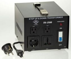 2500 Watt Type 2 Voltage Converter Step Up &amp; Down