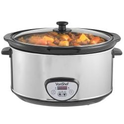 Vonshef 13030 Automatic Electric Digital 6.5L Slow Cooker for 220 volts