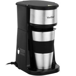 Vonshef 13166 One-Cup Coffee Maker for 220 Volts