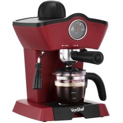 Vonshef 13/190 4 Bar Espresso & Coffee Maker for 220/240 Volts