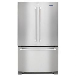 Whirlpool WGFB2558EA 220 Volt 26 Cu. Ft. Stainless Steel French Three Door Refrigerator 220v 240 volts 50 hz main