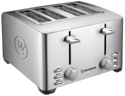 Westinghouse 220 volts Toaster Stainless steel 2 slice WKTT009 220v 240 volts