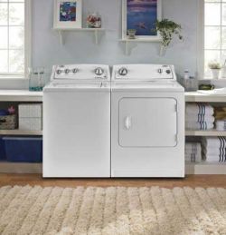 Whirlpool WTW4740YQ10.5 KG Super Capacity Washer and WED4800DYQ Dryer Set