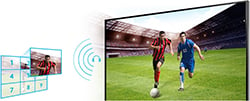 Com o Modo Futebol na LED SMART TV 40 SAMSUNG UE40H5500 o futebol ganha  outra vida 