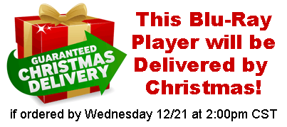 This Blu-ray Player Delivered by Christmas!